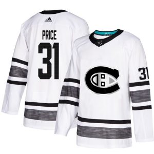 Montreal Canadiens Trikot #31 Carey Price Weiß 2019 All-Star NHL